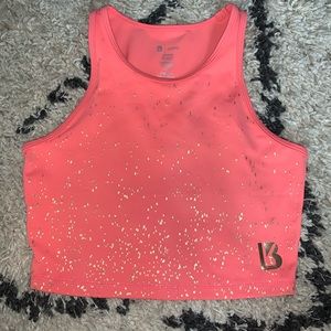 Buffbunny Rosé cropped top coral